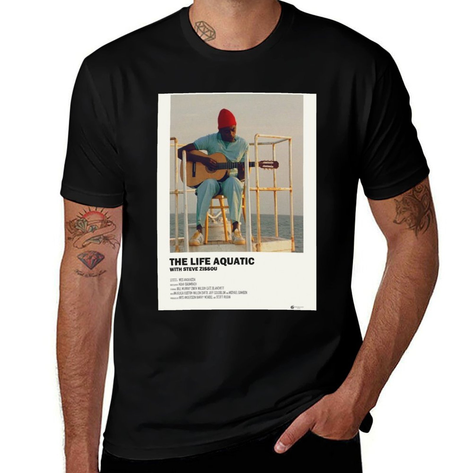 Aquatic Sports Poster - Camiseta The Life Aquatic Poster para