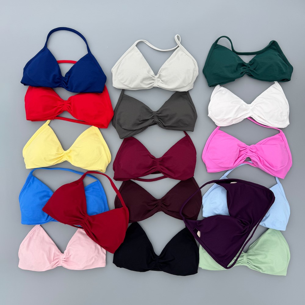 Aquatic Sports Bra - Top de Ginástica Feminino com Alças,