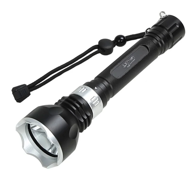 Underwater Flashlight - Lotus Cabeça-Lanterna de Mergulho Profissional, Tocha