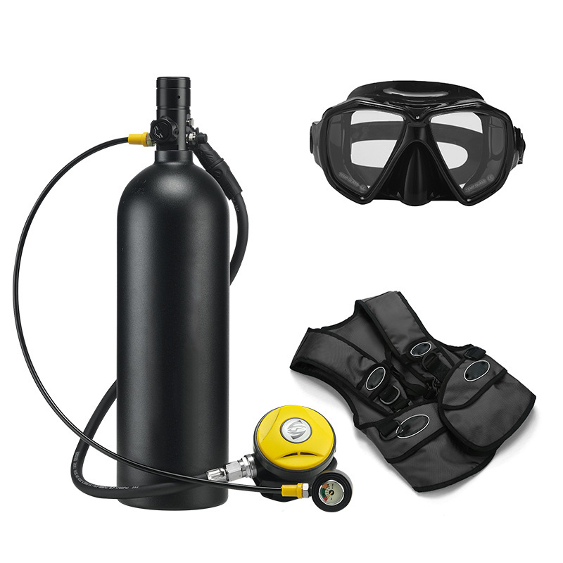 Underwater Flashlight - Kit de tanque de mergulho portátil,