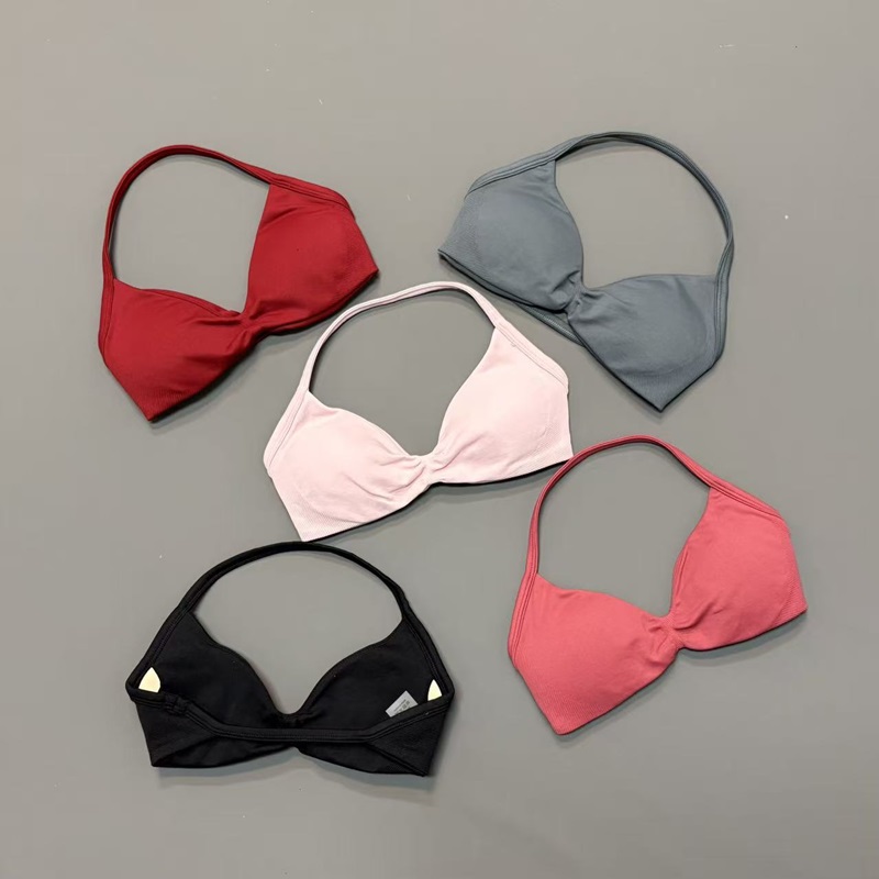 Aquatic Sports Bra - Sutiã Esportivo Feminino Halter com Decote
