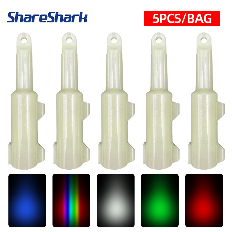 Underwater Flashlight - ShareShark 5pcs Lâmpada Flash de Pesca