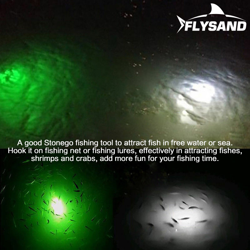 Lâmpada de pesca led subaquáti - Underwater Flashlight avaliação e preço