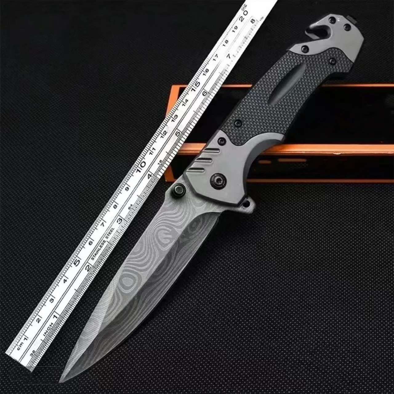 Conveniente faca de sobrevivên - Dive Knife Titanium avaliação e preço