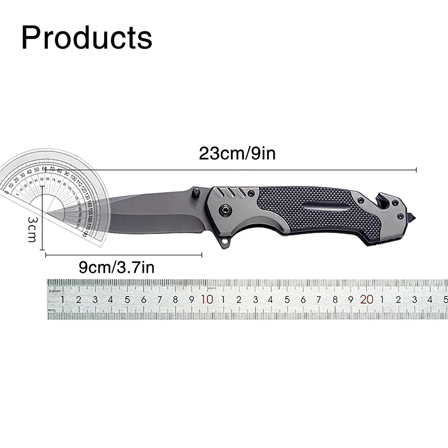 Conveniente faca de sobrevivên - Dive Knife Titanium avaliação e preço