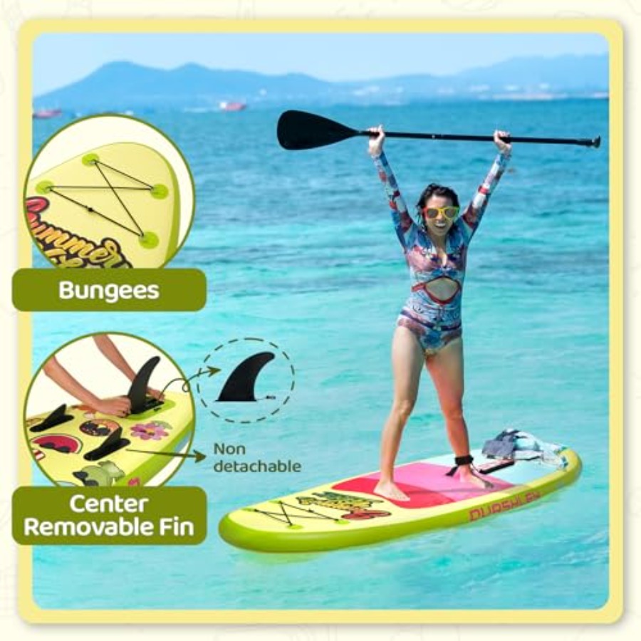 Prancha inflável de stand up p - Stand Up Paddle Leash avaliação e preço