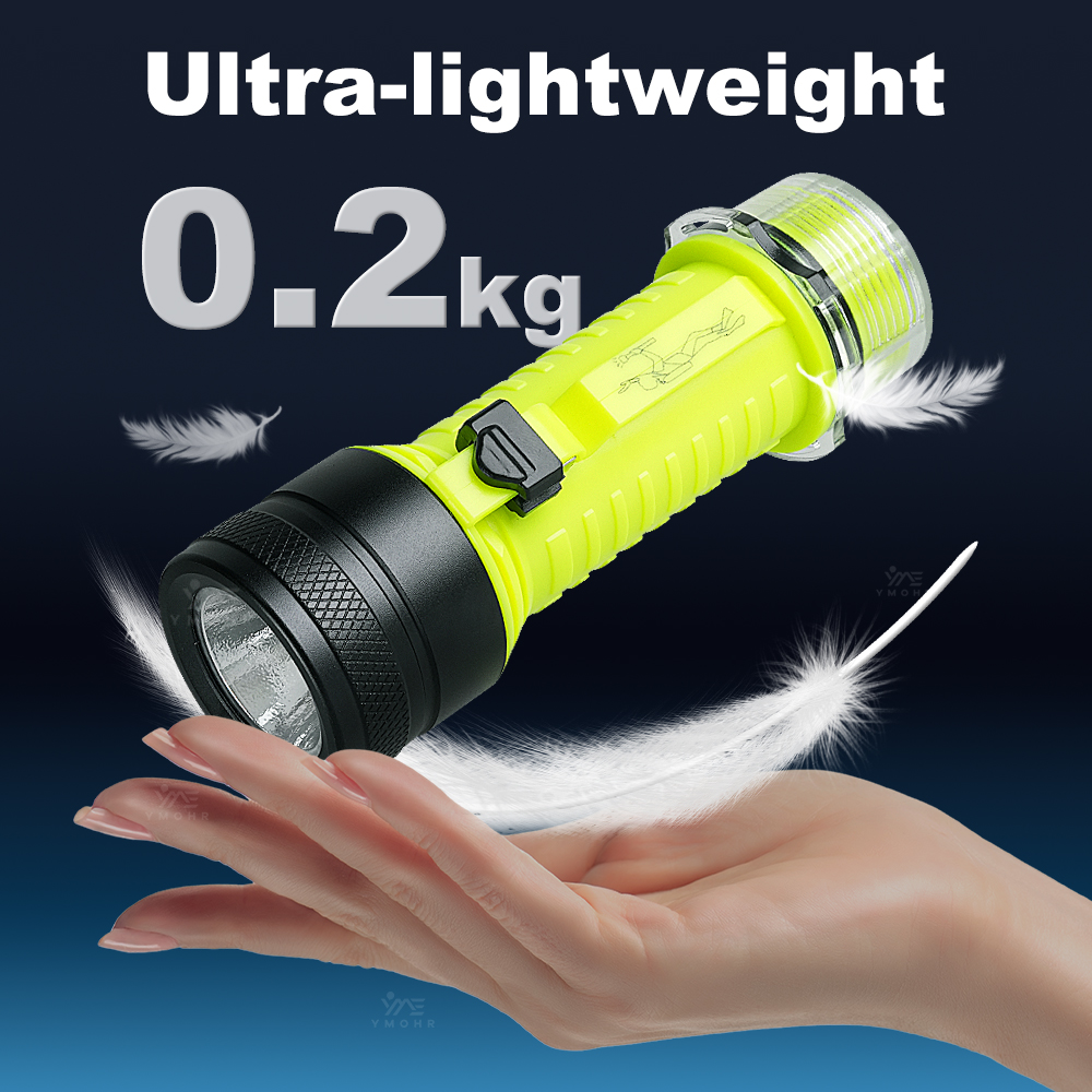 Nova Lanterna de Mergulho LED  - Underwater Flashlight avaliação e preço