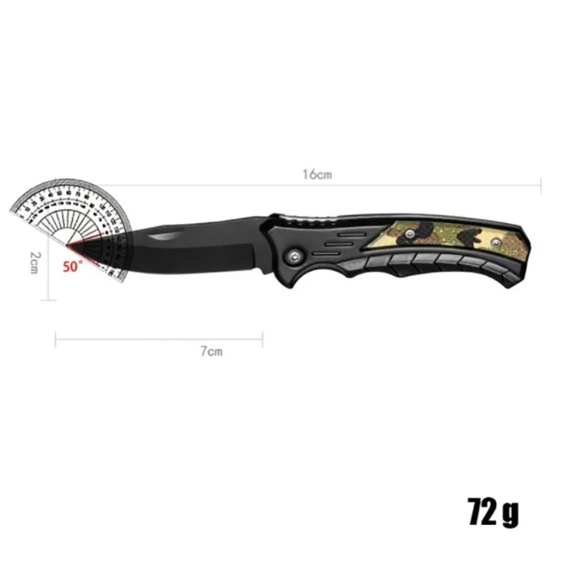 Faca Dobrável de Aço Inoxidáve - Dive Knife Titanium avaliação e preço