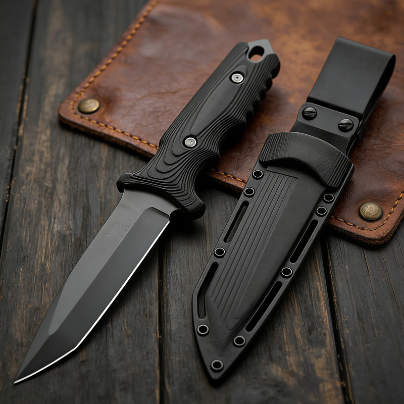 Faca Reta de Aço Inoxidável de - Dive Knife Titanium avaliação e preço