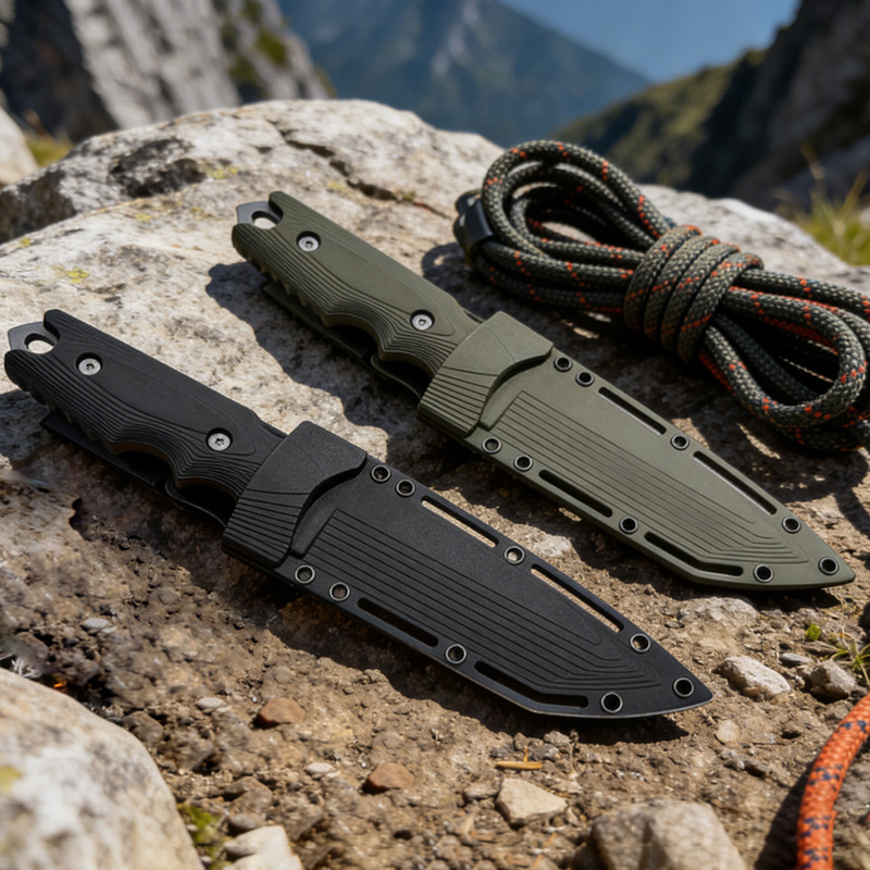 Faca Reta de Aço Inoxidável de - Dive Knife Titanium avaliação e preço