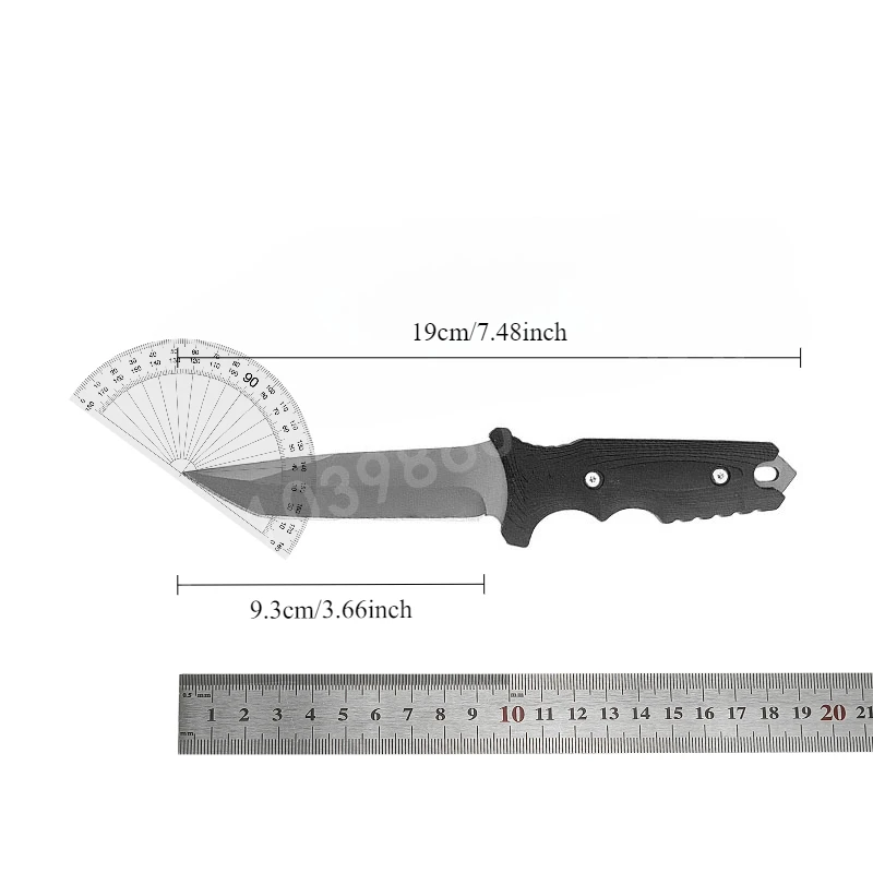 Faca Reta de Aço Inoxidável de - Dive Knife Titanium avaliação e preço