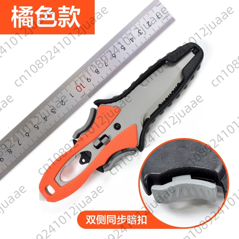 Faca de Resgate Aquático, Cort - Dive Knife Titanium avaliação e preço